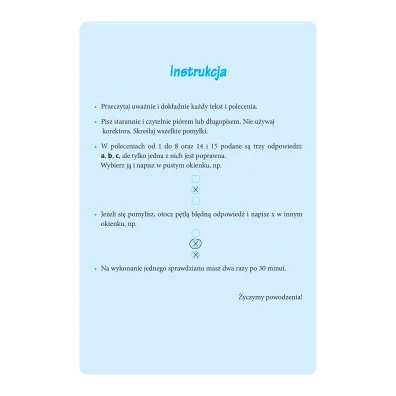 Trzeciote�cik testy sprawdzaj�ce