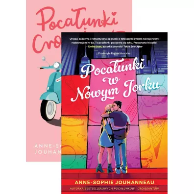 Pakiet: Poca�unki i croissanty, Poca�unki w Nowym Jorku - Anne-Sophie Jouhanneau