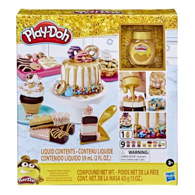 Play-Doh Ciastolina Cukiernia Zota kolekcja zestaw E9437 HASBRO