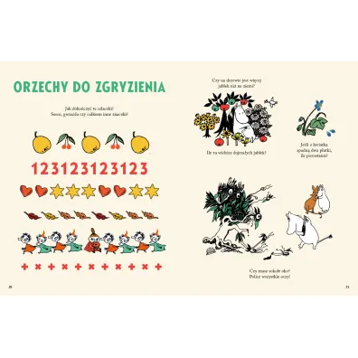 Muminkowy s�ownik obrazkowy. Liczby