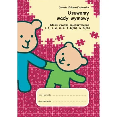 Usuwamy wady wymowy. G�. rzadko zniekszta�cane - Jolanta  Falana-Koz�owska
