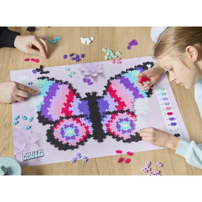 Puzzle By Numbers 800 el. Motyl Plus-Plus