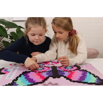 Puzzle By Numbers 800 el. Motyl Plus-Plus