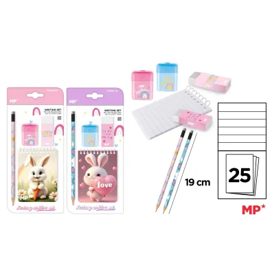 Mp Main Paper Zestaw do pisania zaj�czki / kr�liki - 4 elementy MP PA980-10