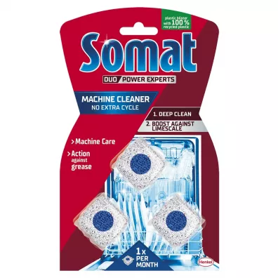 Somat Czy�cik do zmywarek Machine Cleaner Anti-Limescale 3 x 19 g