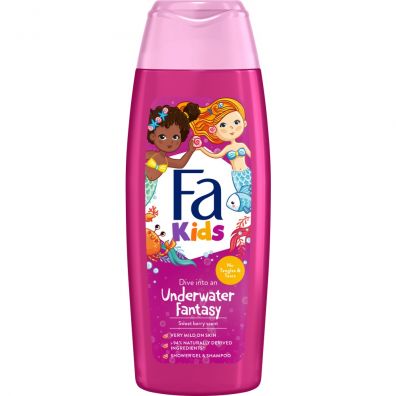 Kids Underwater Fantasy el pod prysznic i szampon dla dziewczynek  o magicznym zapachu sodkich jagd 250 ml