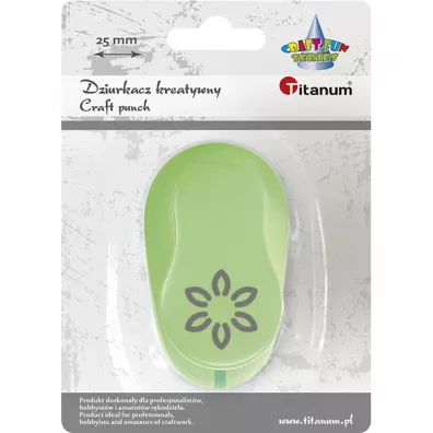 Hasta Dziurkacz kreatywny kwiatek TITANUM CRAFT-FUN SERIES