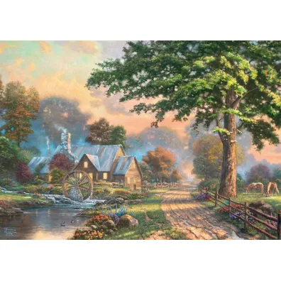 Puzzle 1000 el. Thomas Kinkade W starym m�ynie Schmidt