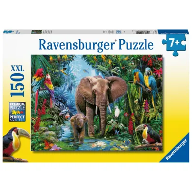 Puzzle 150 el. XXL S�onie w d�ungli Ravensburger