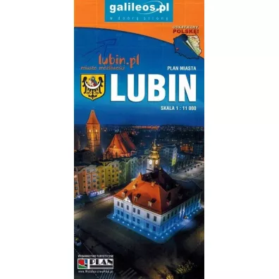Mapa turystyczna - Lubin, Powiat Lubi�ski w.2022
