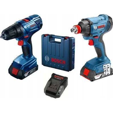 Bosch Zestaw combo 18v (gdx 180-li, gsr 18v-50) 3x5,0ah
