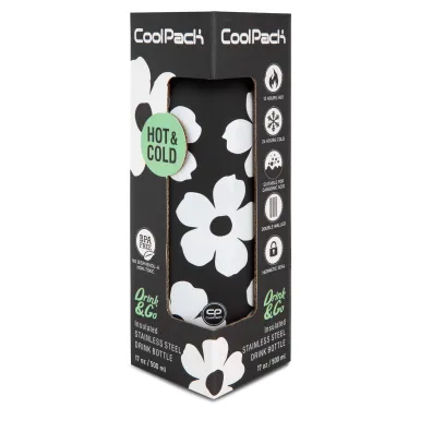 Patio Bidon 500ml metalowy Coolpack Bonet Termo Bottle Flores Jasmine