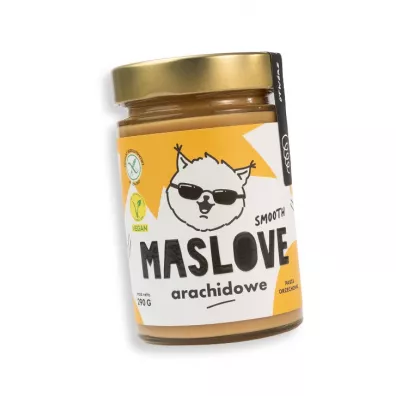 Maslove Pasta orzechowa - arachidowe smooth 290 g