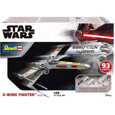 Model plastikowy Star Wars X-Wing Fighter Easy-Click Revell