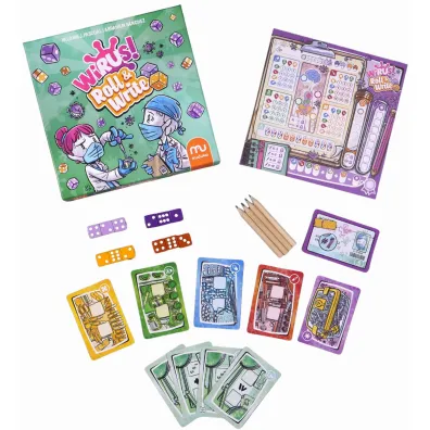 Wirus! Roll&Write Muduko