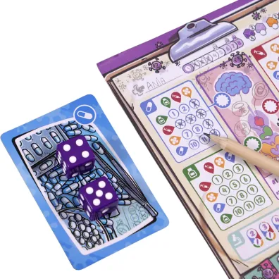 Wirus! Roll&Write Muduko