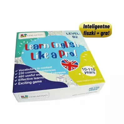 Learn English Like a Pro fiszki + gra B2 - Pawe� Dwornik