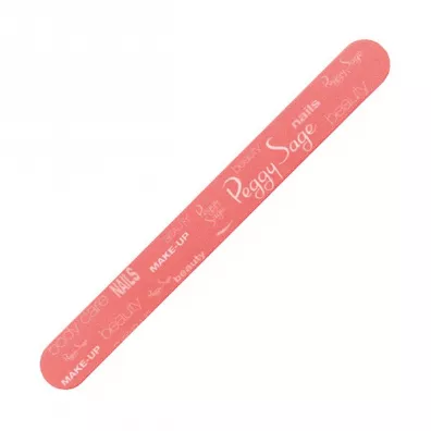 Peggy Sage Pilnik do paznokci dwustronny 180/240 Fuksja