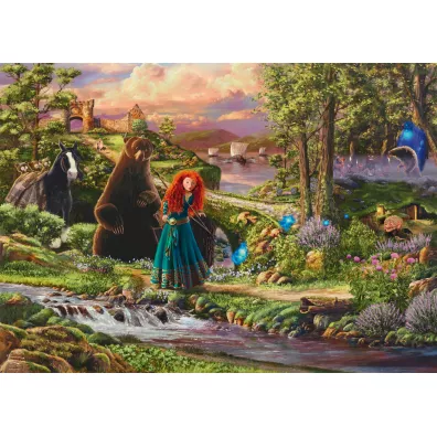 Puzzle 1000 el. PQ T.Kinkade Merida waleczna 112965 Schmidt