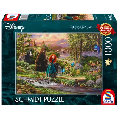Puzzle 1000 el. PQ T.Kinkade Merida waleczna 112965 Schmidt