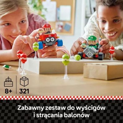 LEGO Super Mario Mario Kart™ – Baby Mario kontra Baby Luigi 72034