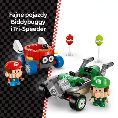LEGO Super Mario Mario Kart™ – Baby Mario kontra Baby Luigi 72034