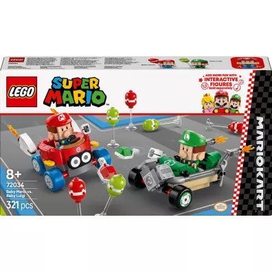 LEGO Super Mario Mario Kart™ – Baby Mario kontra Baby Luigi 72034