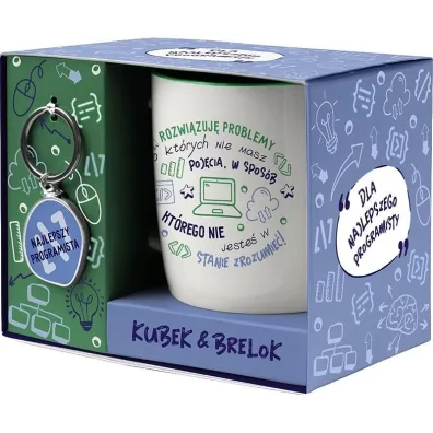 Be-Happy Gifts Zestaw prezentowy dla Najlepszego Programisty