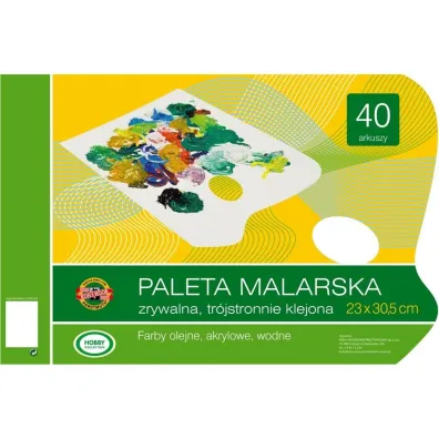 Koh-I-Noor Paleta malarska zrywalna 40 arkuszy