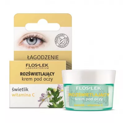 Floslek Roz�wietlaj�cy krem pod oczy ze �wietlikiem i witamin� C 15 ml