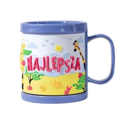 Be-Happy Gifts Kubek dla dziecka - Najlepsza 3D