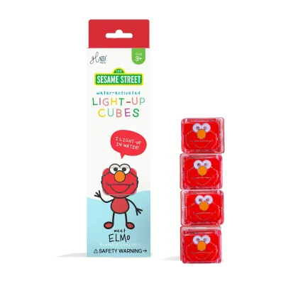 Glo Pals Kostki sensoryczne �wiec�ce w wodzie - Elmo