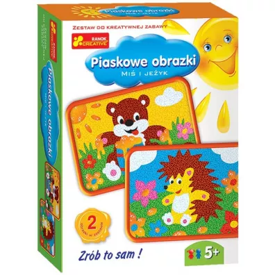 Piaskowe obrazki - Mi� i je�yk Ranok-Creative