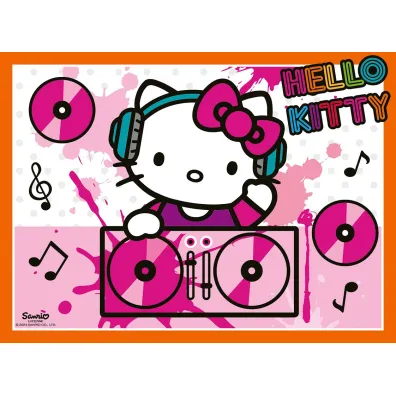 Puzzle dla dzieci 4w1 Hello Kitty 12+16+20+24 el. Ravensburger