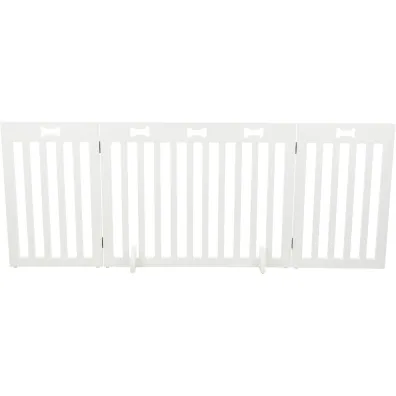 Trixie Barierka drewniana, 3-cz�ciowa, 82&ndash;124 x 61 cm, bia�a