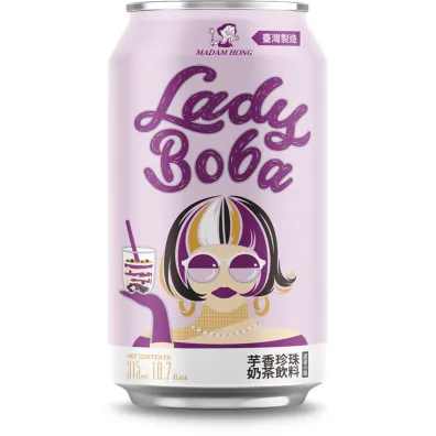 Madam Hong Bubble tea taro 315 ml