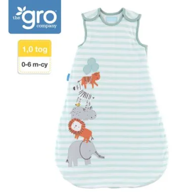 Gro Company �piworek Grobag Jungle Stack - grubo�� 1 tog 0-6 m-cy