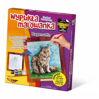 Wypuk�a malowanka Koty - Ragamuffin Mirage Hobby