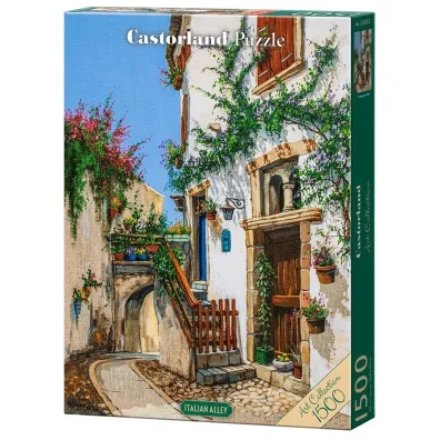 Puzzle 1500 el. Italian Alley, Magdalena K�pka Castorland