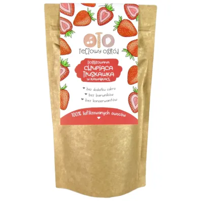OtoLandia T�czowy ogr�d Owoce liofilizowane Truskawka w kawa�kach 20 g