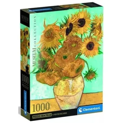 Puzzle 1000 el. Museum Van Gogh: Sun Flower Clementoni