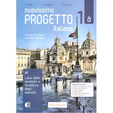 Nuovissimo Progetto italiano 1A. Podr�cznik + kod dost�pu. Poziom A1-A2 - Sandro Magnelli, Telis Marin, Lorenza Ruggieri
