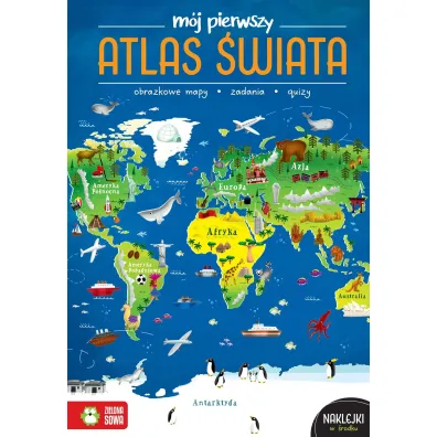 Pakiet Ma�ego Odkrywcy: M�j pierwszy atlas �wiata, Co �yje w lesie. Kolorowanka, Jakie to flagi?