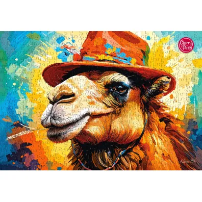 Puzzle 500 el. Mister Camel CherryPazzi