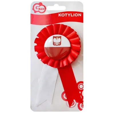 Godan Kotylion narodowy Bia�oczerwoni