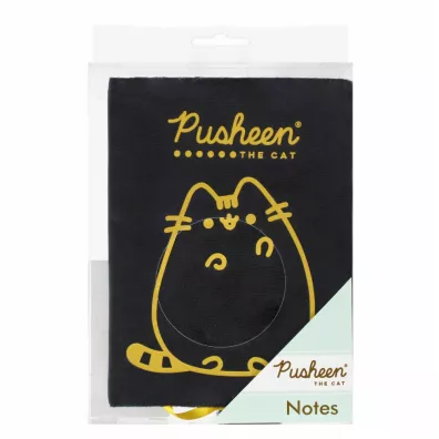 Notatnik pluszowy A5 Pusheen Gold