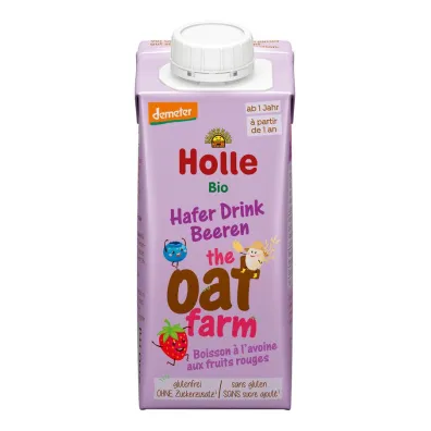 Holle Nap�j owsiany truskawka - jagoda - banan od 1 roku demeter 200 g Bio