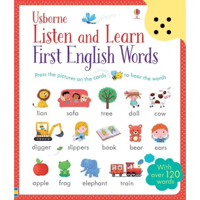 Listen and Learn First English Words wer. angielska - Rosalinde Bonnet, Sam Taplin, Mackinnon Mairi