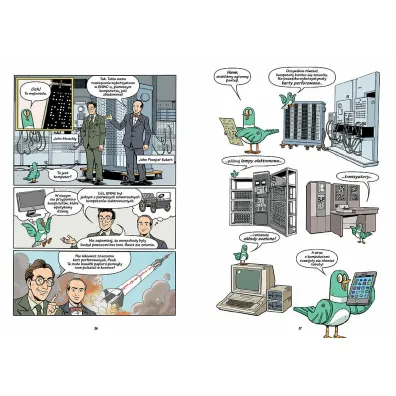 Roboty i drony - dawno temu, teraz i w przysz�o�ci. Naukomiks