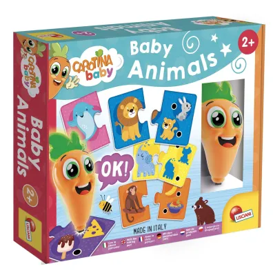 Puzzle Lisciani Carotina Baby Windowbox zwierz�ta 304-107285